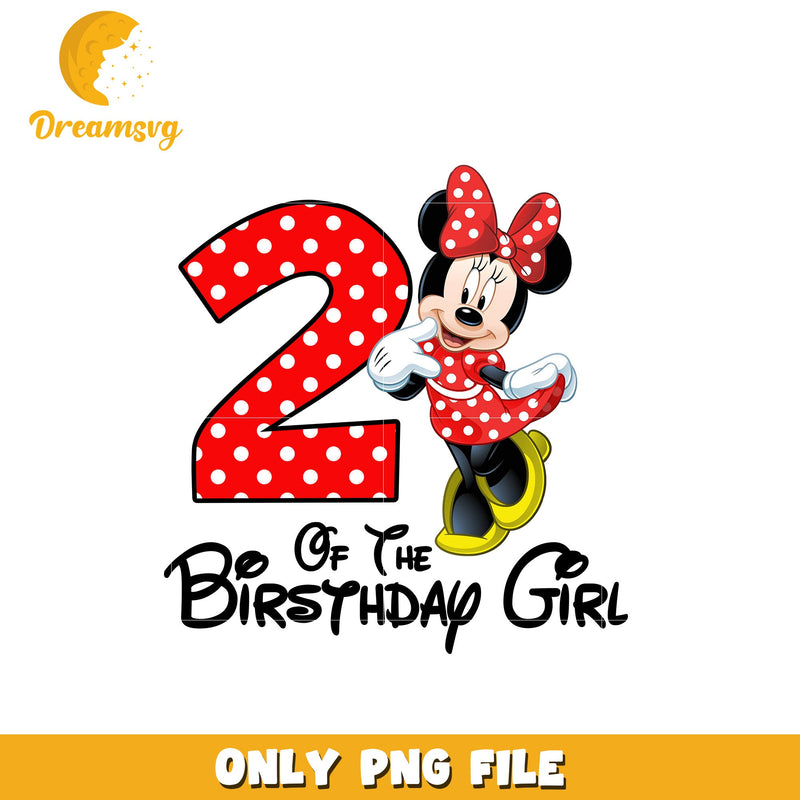 Minnie mouse of the birthday girl png