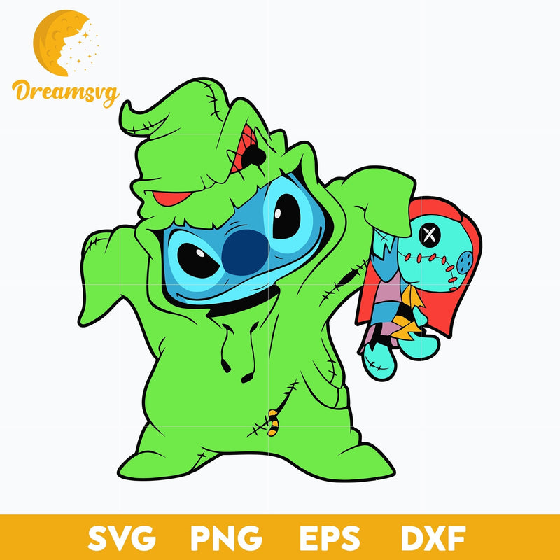 Stitch Oogie Boogie Halloween Svg, Stitch Oogie Boogie Svg, Stitch svg, Halloween Svg, png, dxf, eps digital file.