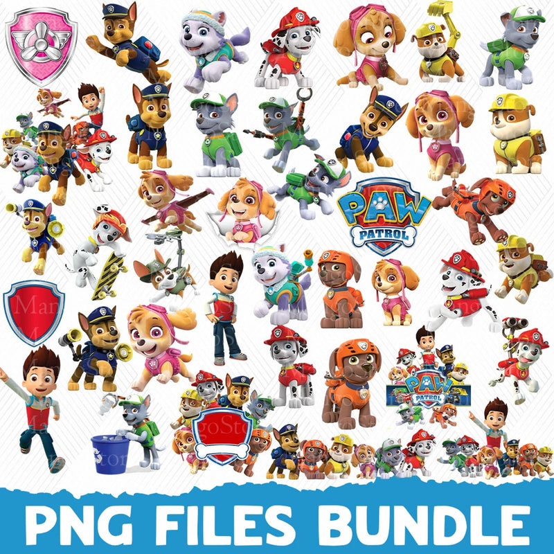 Paw Patrol Bundle PNG