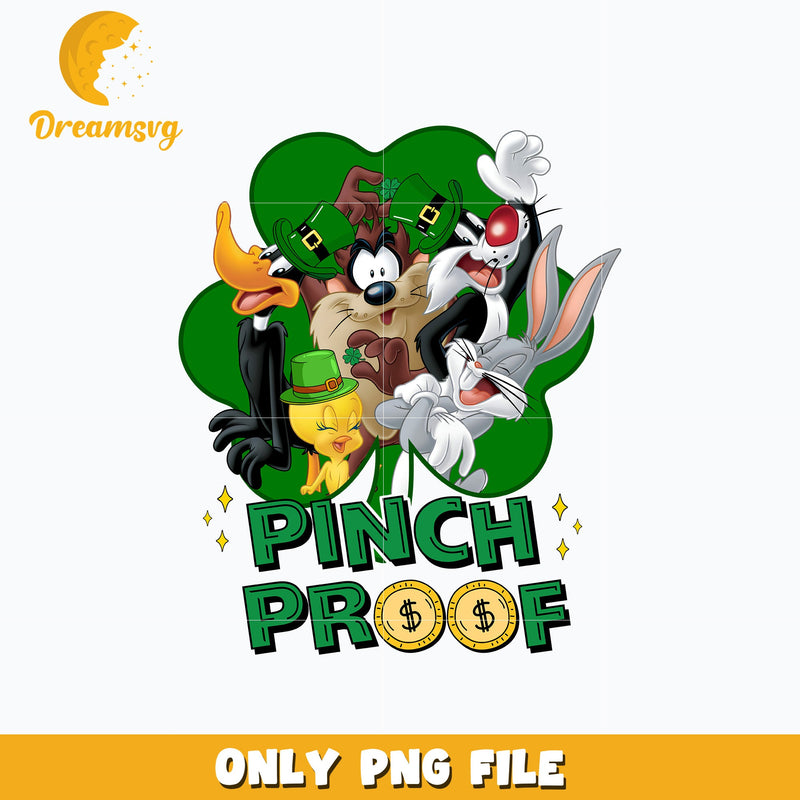 Looney Tunes pinch proof patrick's day Png
