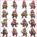 Pink grinch Boujee Png Bundle