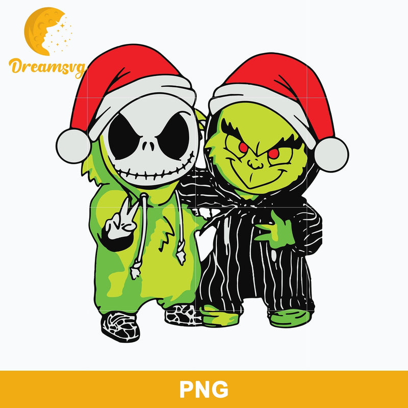 Jack and Grinch Christmas PNG, Grinch Christmas PNG.