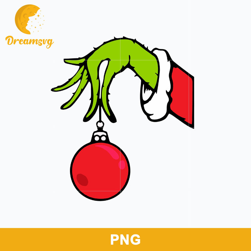 Grinch Hand Sticker Christmas PNG, Grinch Christmas PNG, Christmas PNG