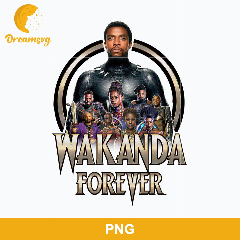 Wakanda Forever PNG, Black Panther Wakanda Forever 2022 PNG File