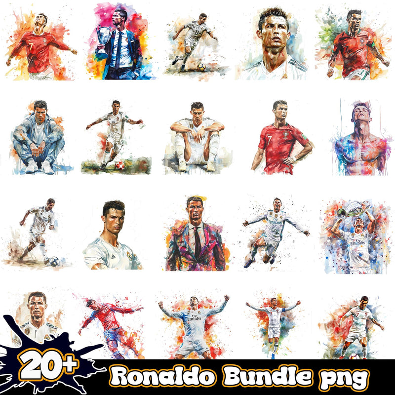 Ronaldo Bundle 20+ PNG