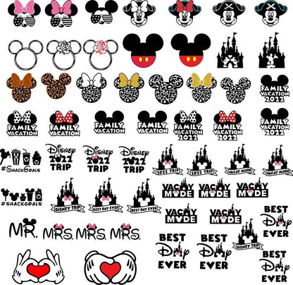 Disney Mickey Mouse SVG, Mickey Mouse SVG Bundle, Cut Files, SVG for Cricut