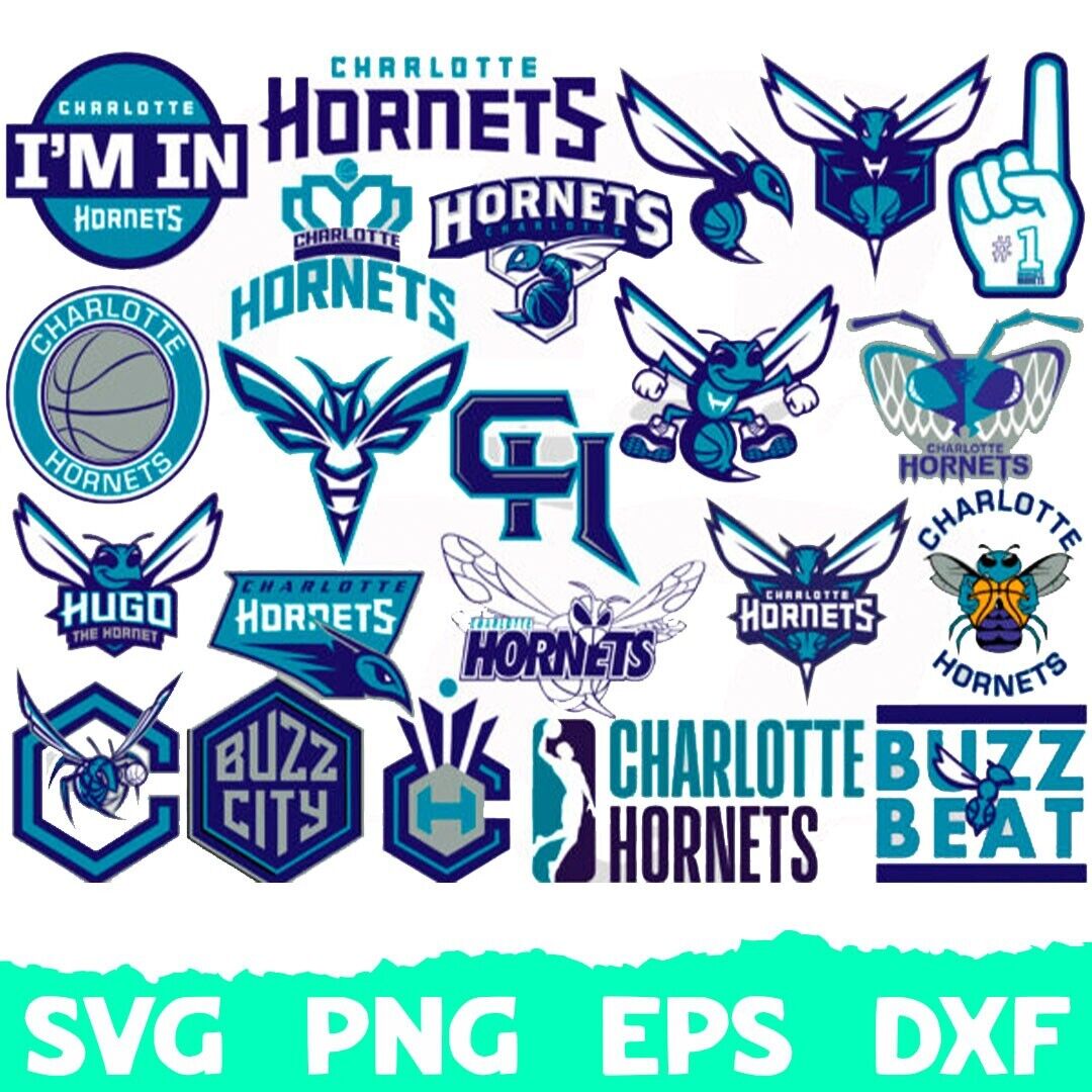 Charlotte Hornets Logo SVG , NBA Hornets Logo PNG, Cut Files, SVG for Cricut