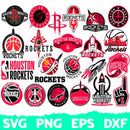 Houston Rockets Logo SVG , NBA Rockets Logo PNG, Cut Files, SVG for Cricut