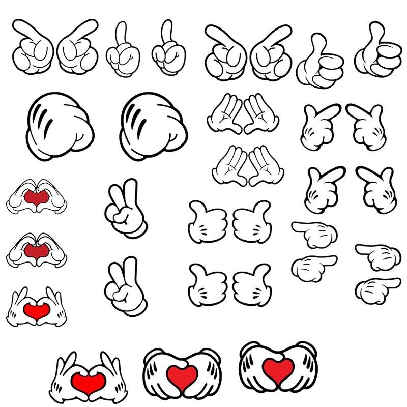Disney Mickey Mouse SVG, Mickey Mouse SVG Bundle, Cut Files, SVG for Cricut
