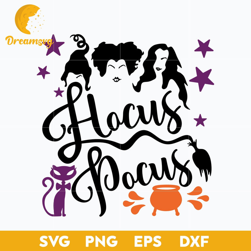 Sanderson Sisters Halloween SVG, Hocus Pocus SVG, Halloween svg, png, dxf, eps digital file.