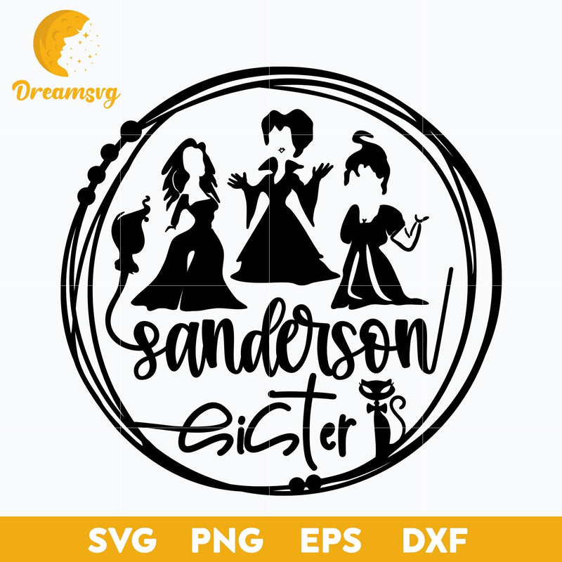 Sanderson Sisters Halloween SVG, Hocus Pocus SVG, Halloween svg, png, dxf, eps digital file.