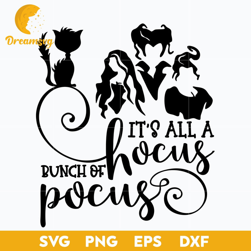 Sanderson Sisters Halloween SVG, Hocus Pocus SVG, Halloween svg, png, dxf, eps digital file.