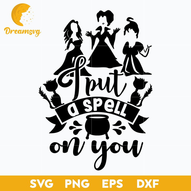 Sanderson Sisters Halloween SVG, Hocus Pocus SVG, Halloween svg, png, dxf, eps digital file.