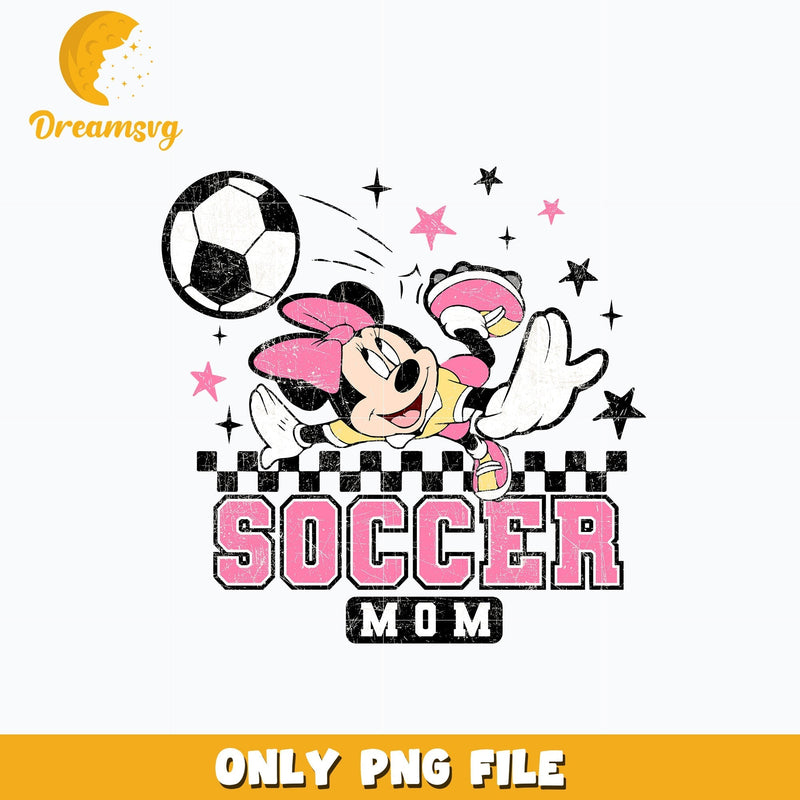 Minnie mouse soccer mom png