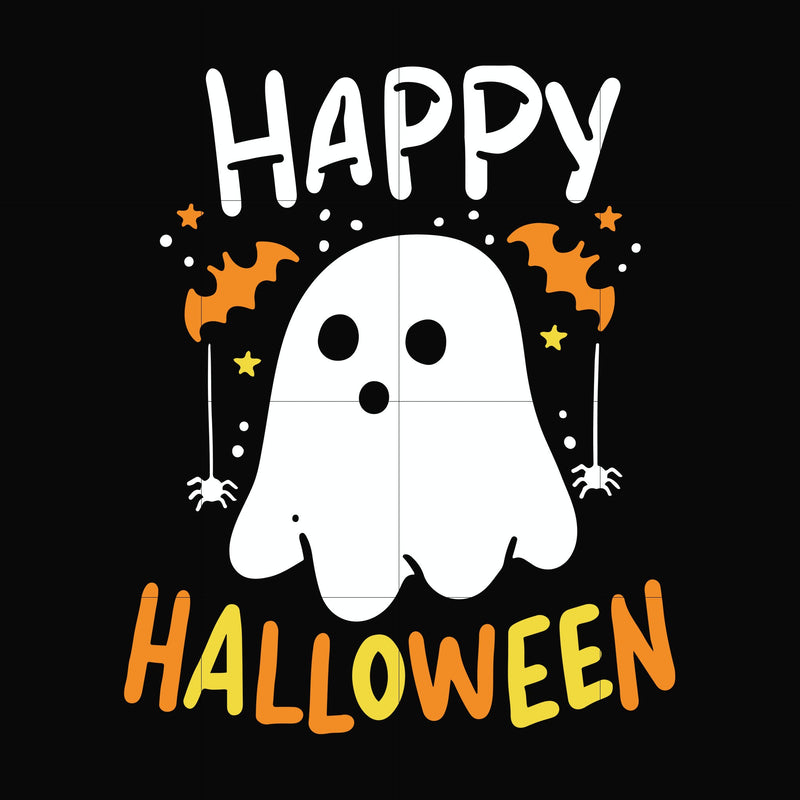 Happy halloween svg, png, dxf, eps digital file HLW17072015