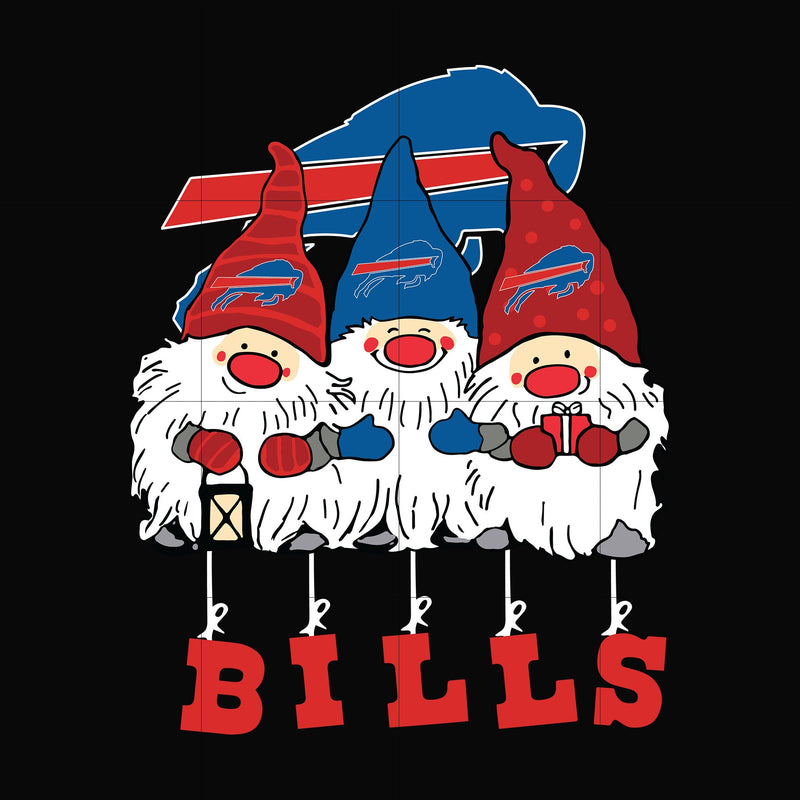 Gnomes Buffalo Bills svg, Gnomes svg, Bills svg, png, dxf, eps digital file NNFL0307005