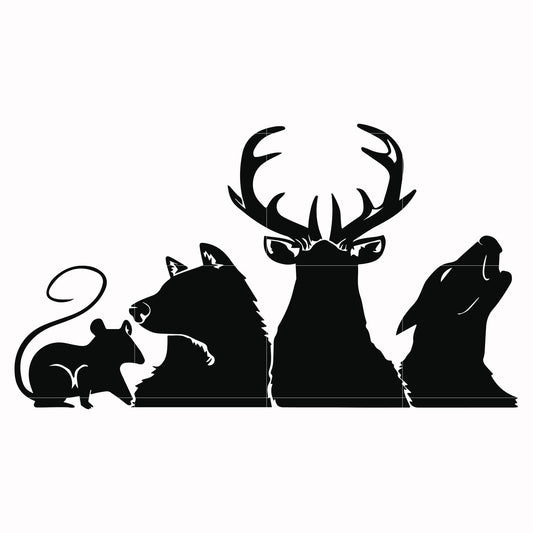 Animal svg, png, dxf, eps file HRPT00047