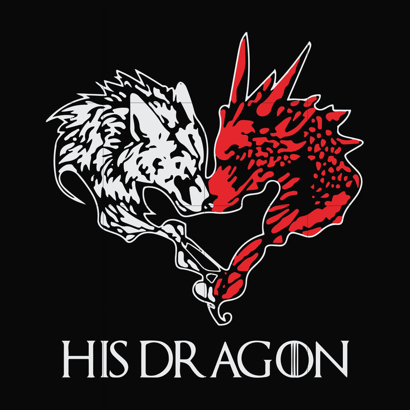 His dragon svg, png, dxf, eps file FN000300