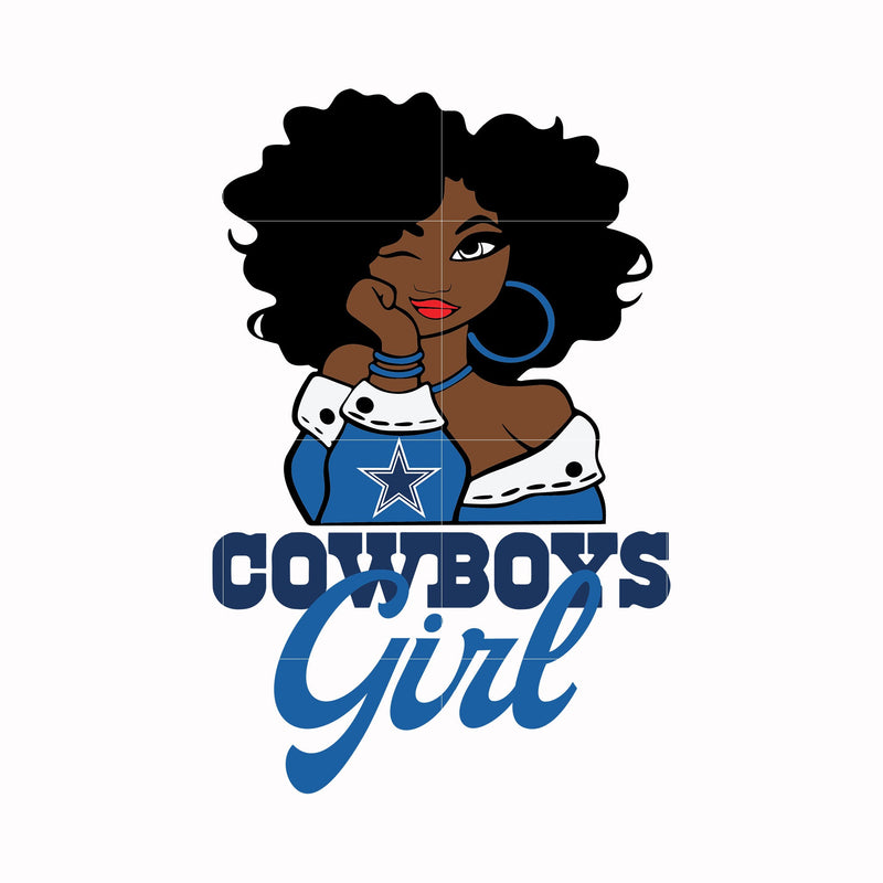 Cowboys Girl svg, png, dxf, eps digital file NNFL06070003