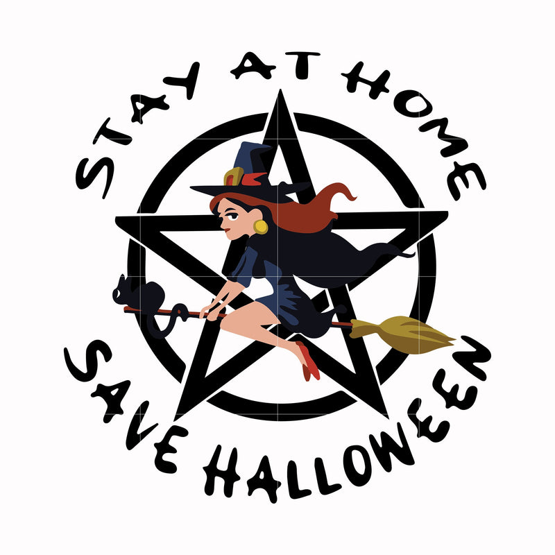 Stay at home save halloween svg, halloween svg, png, dxf, eps digital file HWL22072033