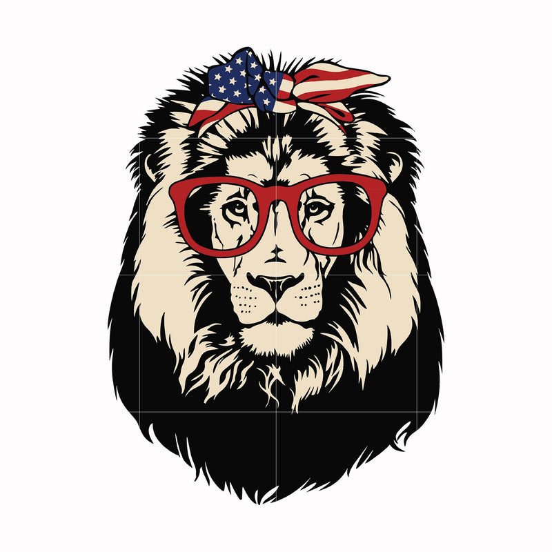 The Lion svg, png, dxf, eps file FN000992