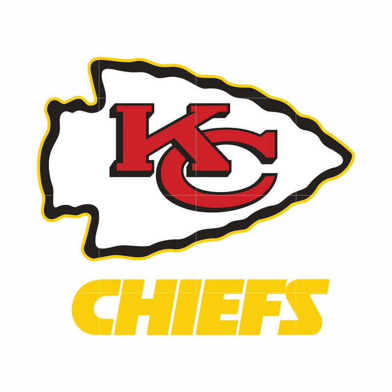 kansas city chief, svg, png, dxf, eps file NFL00006