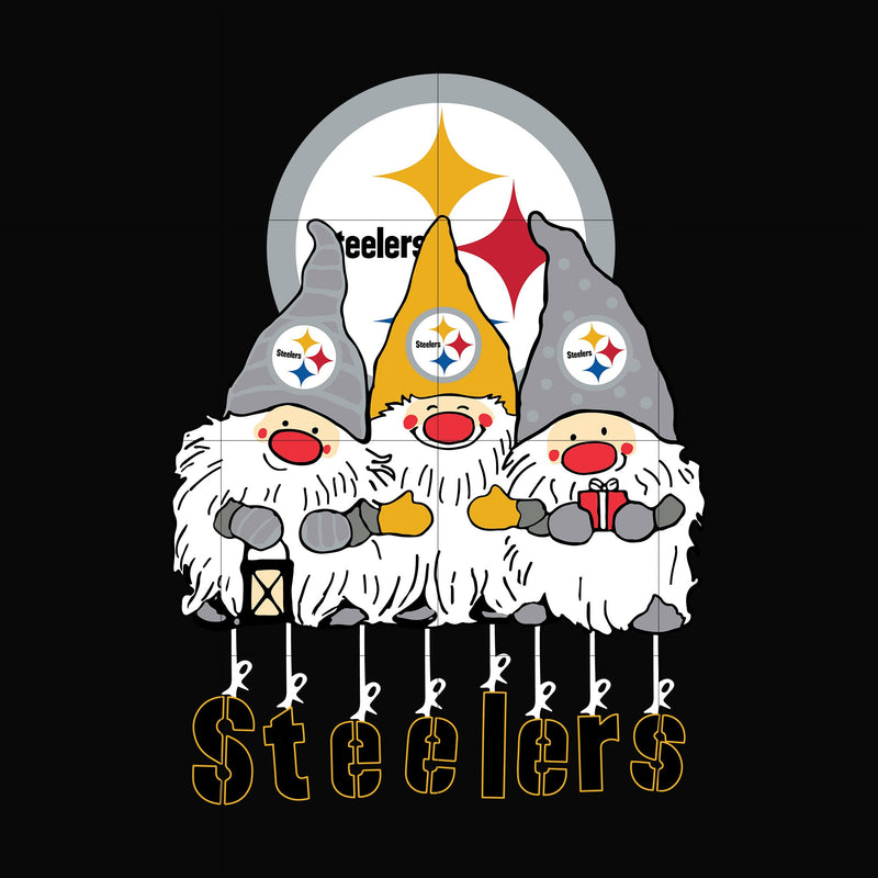 Gnomes Pittsburgh Steelers svg, Gnomes svg, Steelers svg, png, dxf, eps digital file NNFL0307022