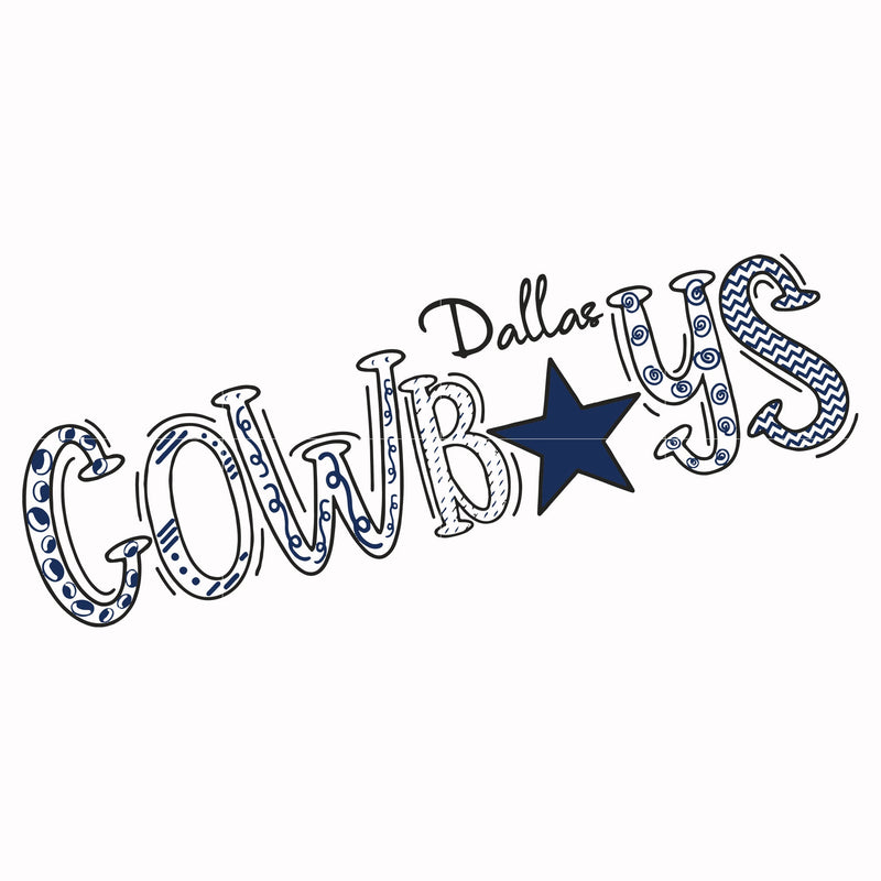 Dallas Cowboys, svg, png, dxf, eps file NFL000091