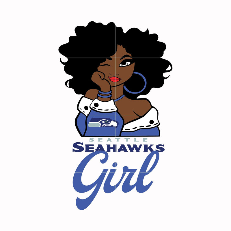 Seahawks Girl svg, png, dxf, eps digital file NNFL06070023