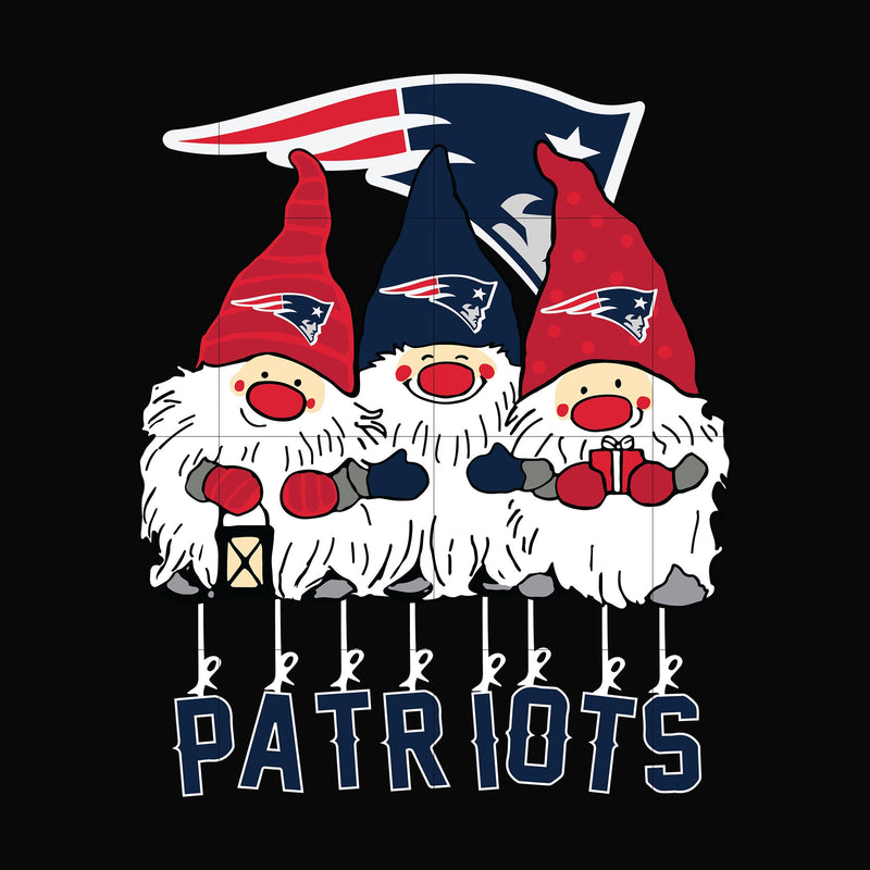 Gnomes New England Patriots svg, Gnomes svg, Patriots svg, png, dxf, eps digital file NNFL0307019