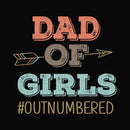 Dad of girls svg, png, dxf, eps, digital file TD44