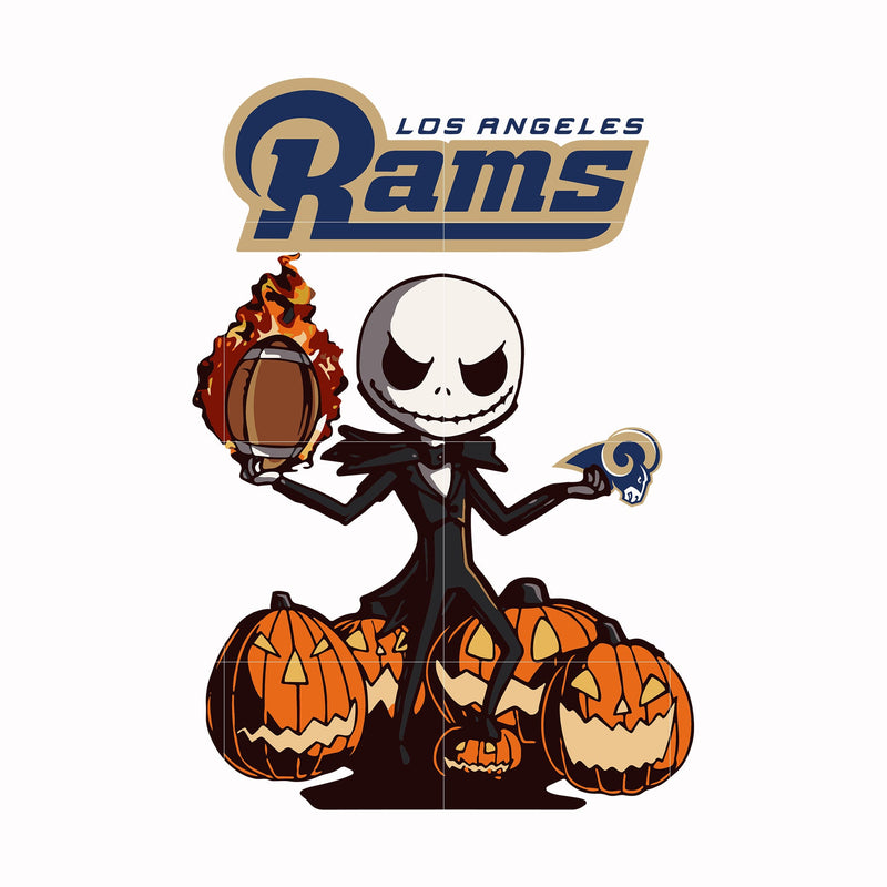 Los Angeles Rams Jack svg, png, dxf, eps, digital file HLW0060