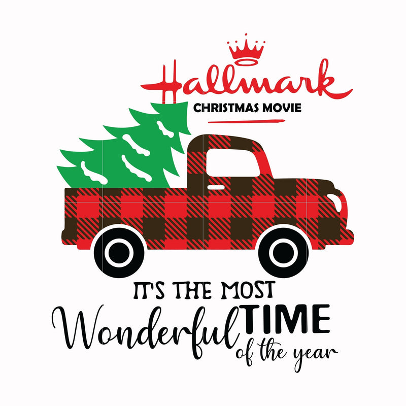 It's the most wonderful time of the year Pine svg, png, dxf, eps digital file NCRM0159