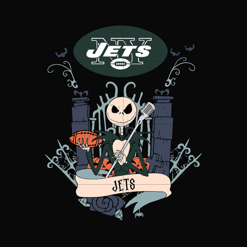 Jets Jack Halloween svg, png, dxf, eps digital file HLW0315