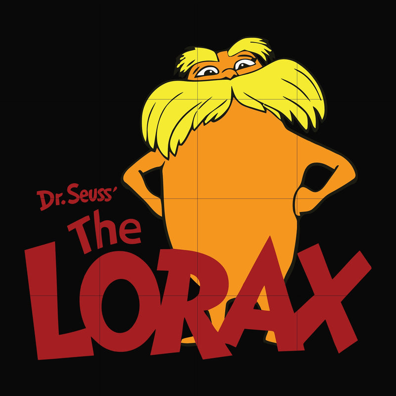 The LORAX Dr.Seuss svg, png, dxf, eps file DR00011