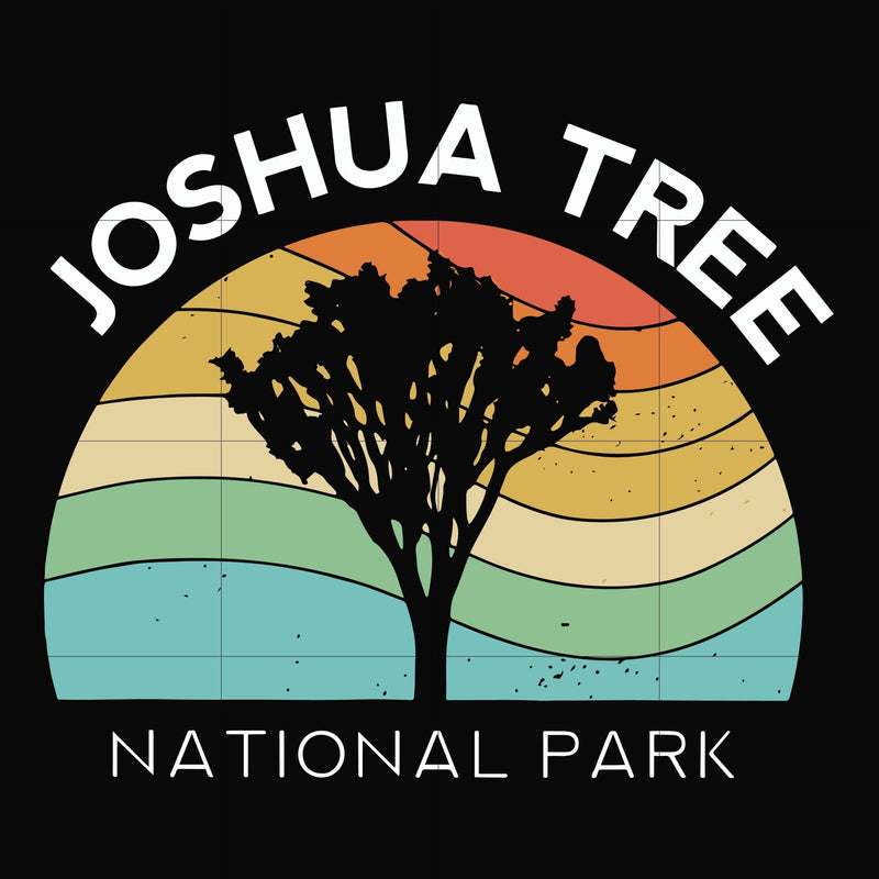 Joshua tree national park svg, camping svg, png, dxf, eps digital file CMP098