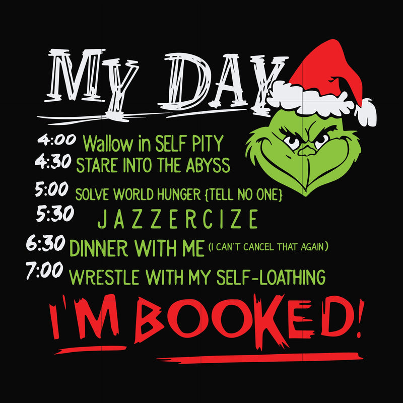 Grinch Day svg, png, dxf, eps digital file NCRM0082