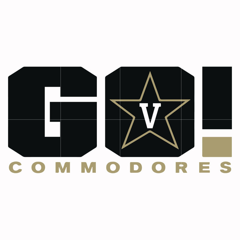 Vanderbilt Commodores svg, png, dxf, eps file NCAA0000311