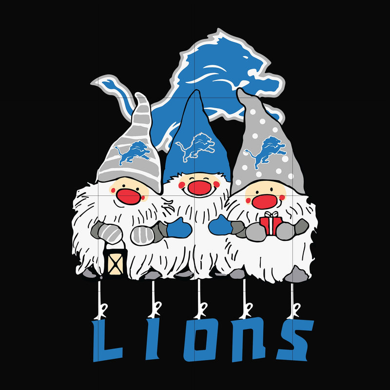 Gnomes Detroit Lions svg, Gnomes svg, Lions svg, png, dxf, eps digital file NNFL0307011