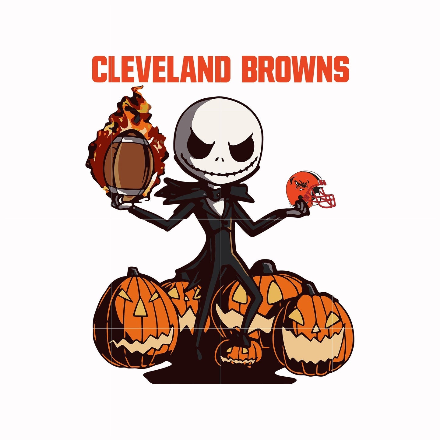 Cleveland browns Jack svg, png, dxf, eps, digital file HLW0062