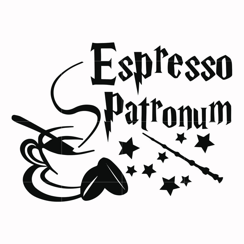 Expresso patronum svg, png, dxf, eps file HRPT00041