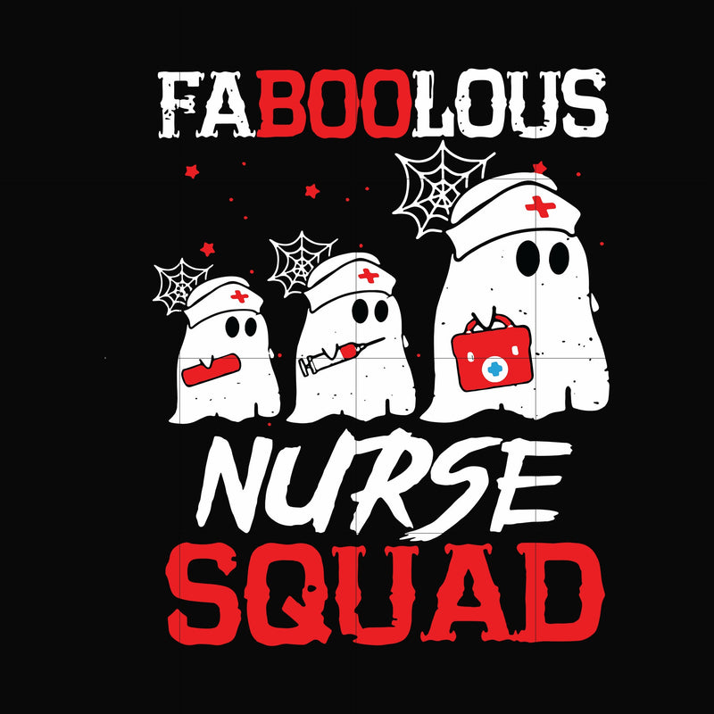 Faboolous nurse squad svg, png, dxf, eps digital file HLW0096