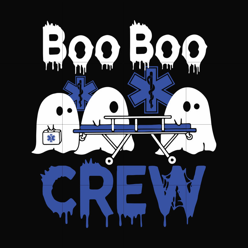 Boo boo crew svg, png, dxf, eps digital file HLW0092