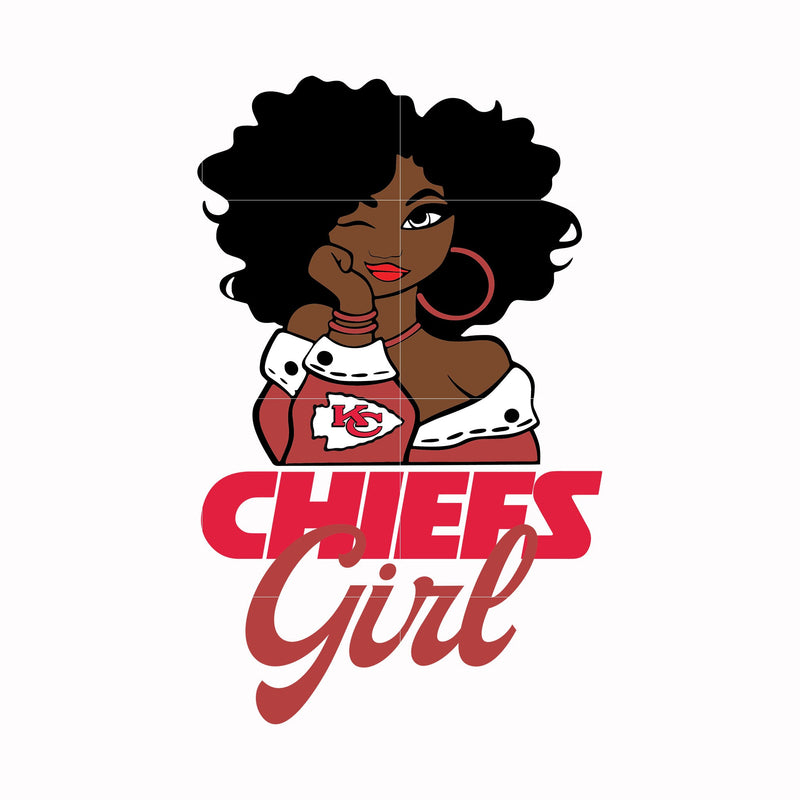 Chiefs Girl svg, png, dxf, eps digital file NNFL06070011