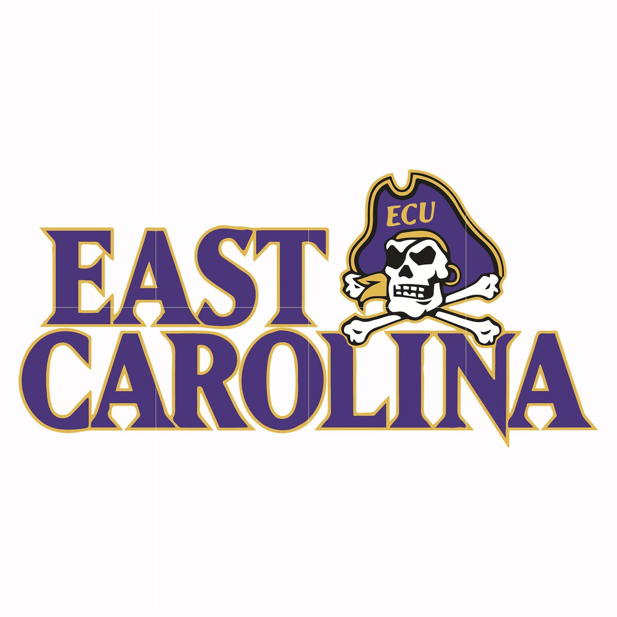 East Carolina Pirates svg, png, dxf, eps file NCAA0000246