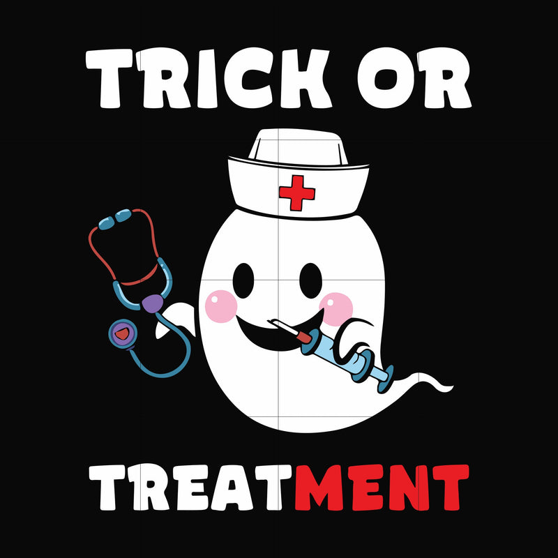 Trick or treatment svg, png, dxf, eps digital file HWL21072037