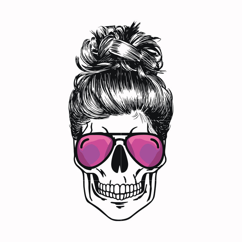 Skull svg, png, dxf, eps file FN0001011