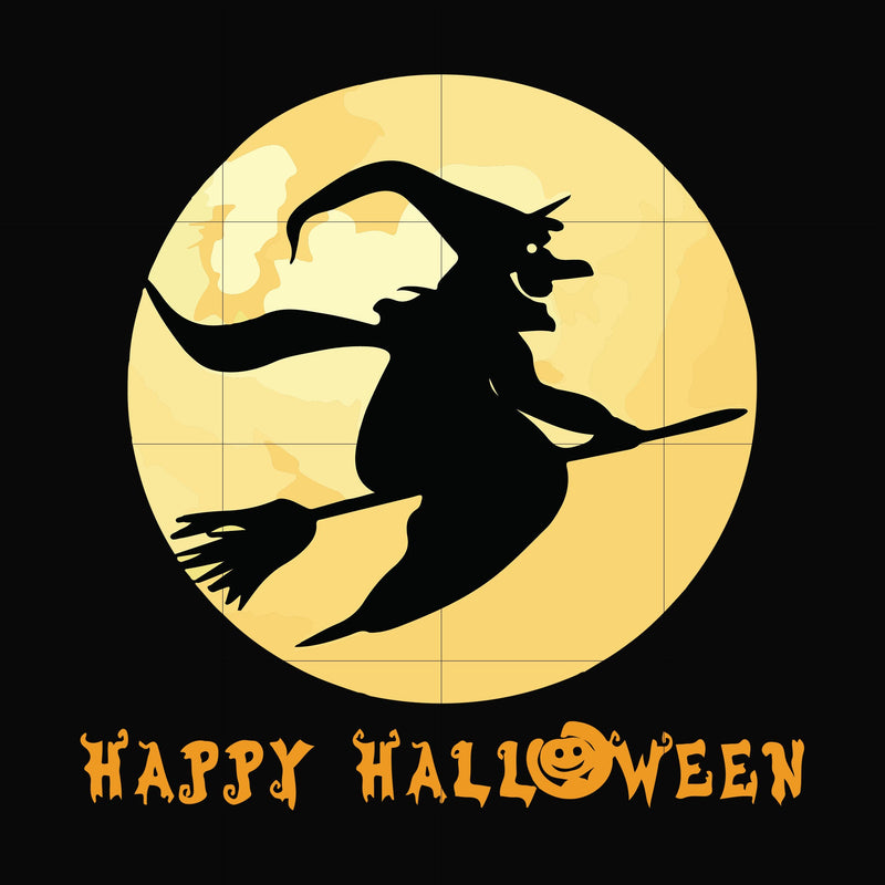 Happy halloween svg, png, dxf, eps digital file HLW2107208