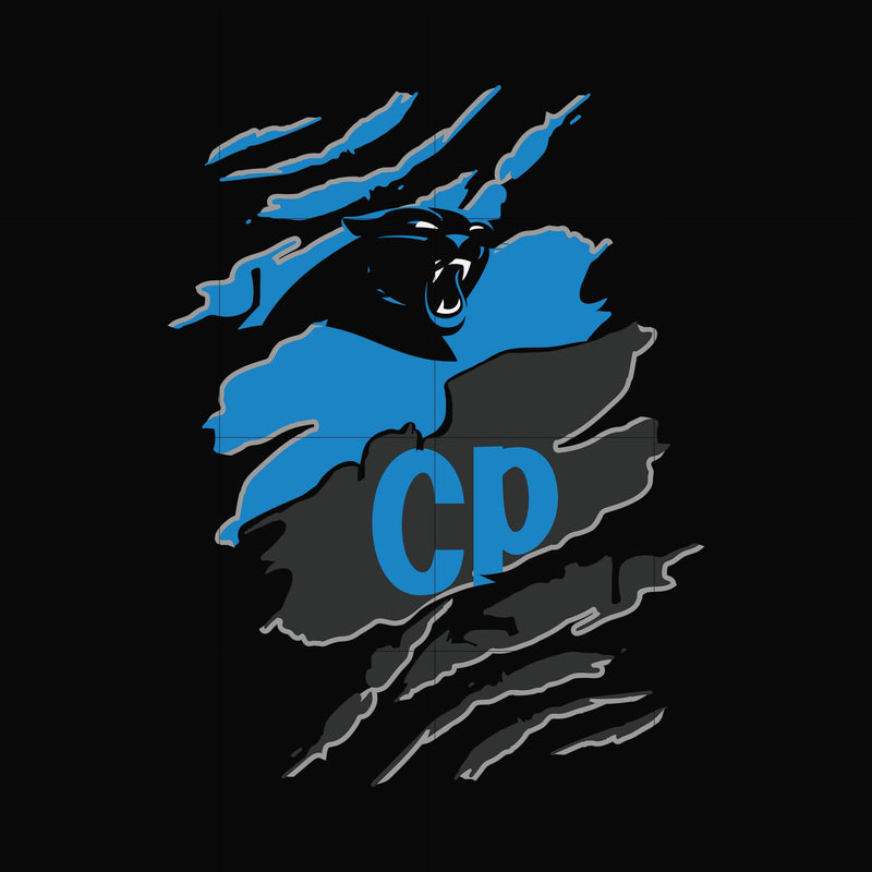 Carolina Panthers svg, png, dxf, eps digital file HLW0260