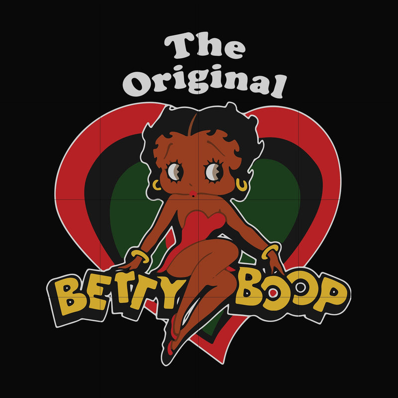 The original betty boop svg, png, dxf, eps file FN000206